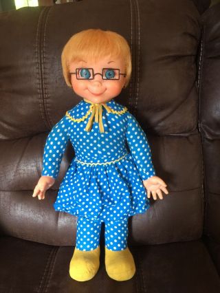 1967 Mattel Mrs.  Beasley - Cleaned and Repaired To Talk - 2