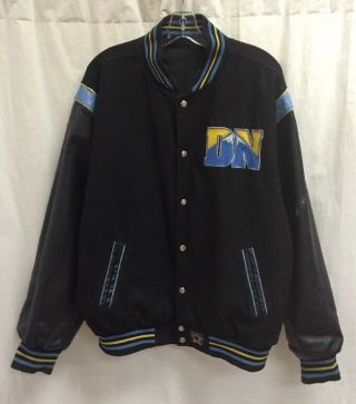 Vintage Denver Nuggets Jeff Hamilton Letterman Varsity Reversible Jacket Size L 2