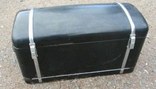 Rare Vintage Ford Model A Old Car Luggage Trunk Drop Front Camping Model