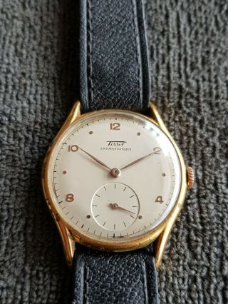 Vintage Tissot Mens Watch,  Hand Wind