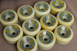 4 NOS Santa Cruz Bullet Wheels 66mm 92a Skateboard Old School Jim Thiebaud Natas 2