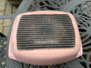 Le Creuset Vintage Pink Cast Iron Raymond Loewy 4.  5 Rare 7