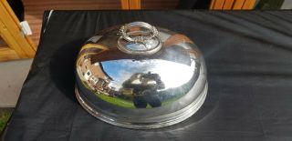 An Antique Silver Plated Food Cloche By James Dixon & Sons.  sheffield 1920.  s. 3