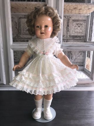 18 " Vintage Composition Shirley Temple Doll