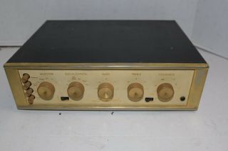 Vintage Sherwood S1000 Ii Integrated Mono Tube Amplifier With Tubes