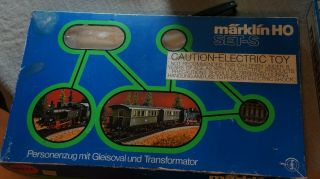 Marklin Ho Train W/ Oval Track - Vintage