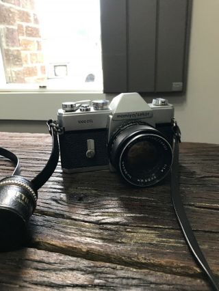 Vintage Mamiya/sekor 1000dtl 35mm Slr Camera W/ 1.  8 55mm Lens