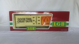 LGB McDonalds Boxcar - Buena Park Edition - VERY RARE 8