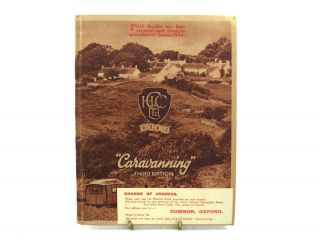 Vintage Sales Book Caravanning The Handbook Of The Ideal Holiday Caravan Co Ltd