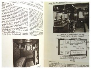 Vintage sales book Caravanning The Handbook of the Ideal Holiday Caravan Co Ltd 4