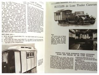 Vintage sales book Caravanning The Handbook of the Ideal Holiday Caravan Co Ltd 5