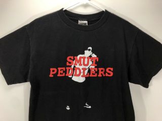 Rare Vintage Retro Smut Peddlers Punk Rock Black T Shirt Mens Large 21”pit - Pit