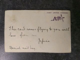 GB First UK Aerial Post - Rare George V 1911 Cover 2