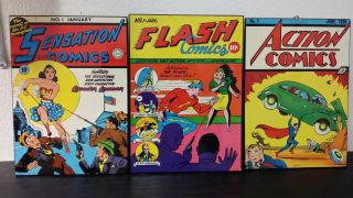 Vintage 1974 Studio 1 Classic American Covers Wonder Woman 1 Actio 1 Flash 1