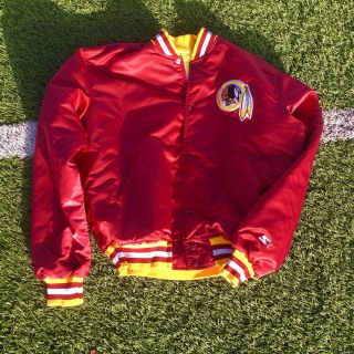 Vintage 90s Starter Washington Redskins Jacket Size Xl