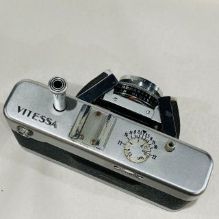 Vintage Voigtlander Vitessa Film Camera W/ Synchro Compur Ultron 1:3 50mm Lens 8