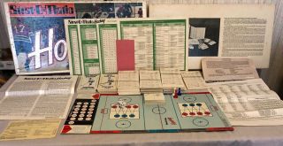Vintage 1977 - 78 Strat - O - Matic Hockey Season Full Game 18 Teams Over 300,  Cards