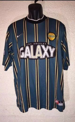 Nike La Galaxy Soccer Jersey Vintage Mls 1990 