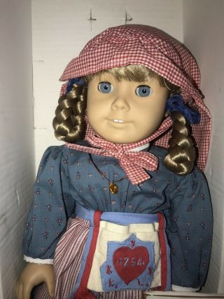 Rare Kirsten American Girl Doll In White Box With Book