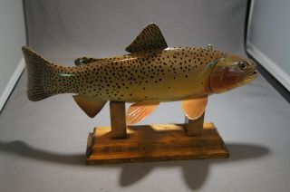 Trout Decoy By Tony Hughes 2007