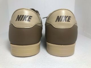 Nike Men Size 8/ Women Size 10 Vintage Taupe Brown Tan Brunswick Bowling Shoes 8