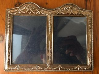 Stirling Silver Double Photo Frame (6x4) R.  Carr Ltd 1991