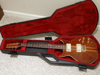 Vintage 1978 Washburn Hawk Guitar with Gibson Protector Chainsaw Case 2