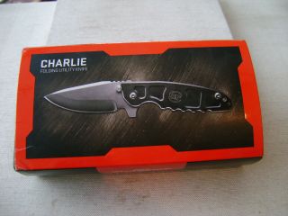 Surefire Charlie Folding Utility Knife Rare Discontinued But Opened Show