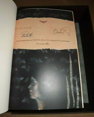 Stephen King ' s Sleeping Beauties Rare Traycase Signed&Numbered 3