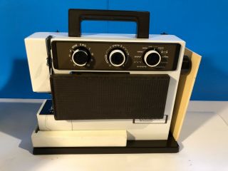 Vintage Husqvarna Viking 3610 Sewing Machine,  Case,  Foot Controller 3