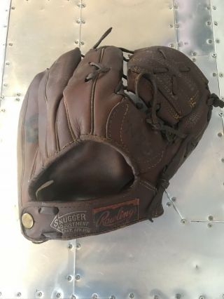 Antique/vintage Musial Pm Personal Model Baseball Glove Rawlings Cloud Patch