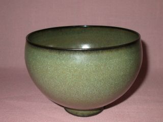 Vintage Mary & Edwin Scheier Mid Century Modern Stoneware Pottery Bowl