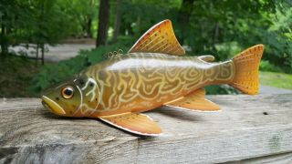 9 ' Tiger Trout Fish Spearing Decoy - Ice Lure by MAS Collect or worker 2
