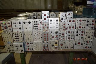 88 Vintage Tektronix Oscilloscope Plug - Ins 151 Type M Tu - 2 3a72 3a3 Ca Type 2