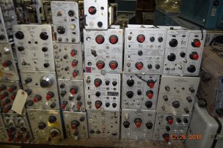 88 vintage tektronix oscilloscope plug - ins 151 type M TU - 2 3A72 3A3 ca type 2 2