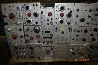 88 vintage tektronix oscilloscope plug - ins 151 type M TU - 2 3A72 3A3 ca type 2 6