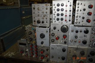 88 vintage tektronix oscilloscope plug - ins 151 type M TU - 2 3A72 3A3 ca type 2 9