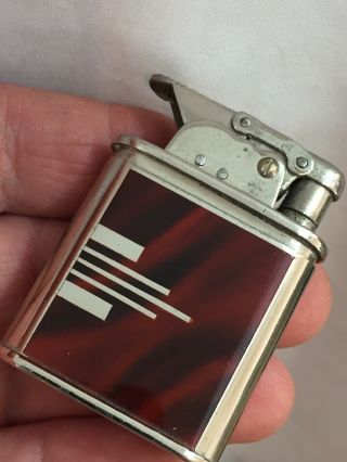 Vintage Eldro Pocket Lighter With Lacquer Finish - Germany