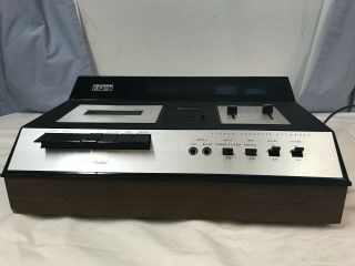 The Fisher SR 110 Stereo Tape Recorder Consoul Tape Deck VINTAGE 2