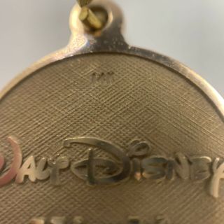 Rare Vintage Walt Disney World 14K Heavy Pendant 4