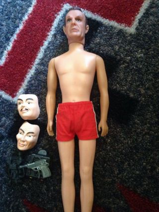 Vintage Gilbert James Bond Action Figure Sean Connery Thunderball 3