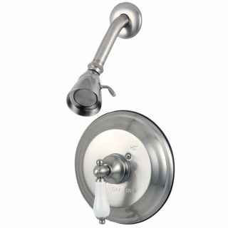 Kingston Brass Kb3638plso Vintage Shower Faucet 7 - 1/2 - In Brushed Nickel