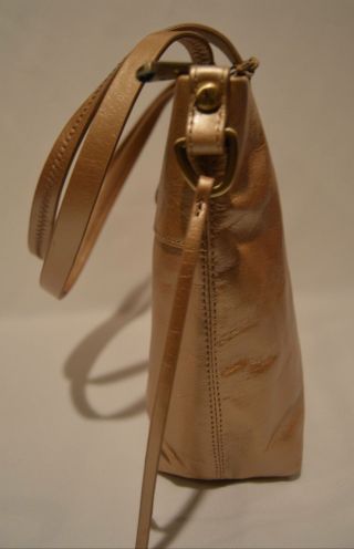 Hobo International Cecily Shoulder Bag Vintage Leather Gold Dust NWT 5