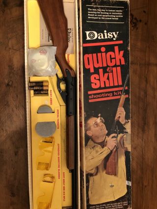 Vintage Daisy Bb Gun Quick Skill Shooting Kit Only One On Ebay