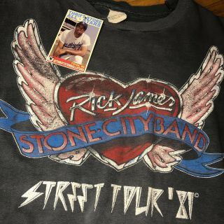 True Vintage 80’s Screen Stars Rick James Stone City Band Street Tour ‘81 Shirt