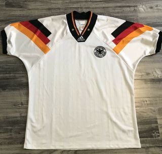 Rare Vintage 90’s Adidas Germany Football Soccer Jersey Mens Xl
