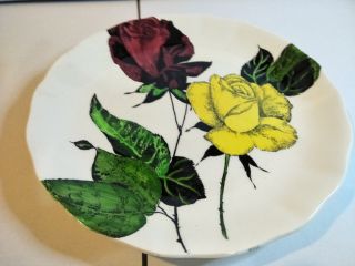 Clarice Cliff Signed Royal Staffordshire “paris” Design Vintage Dinner Plate