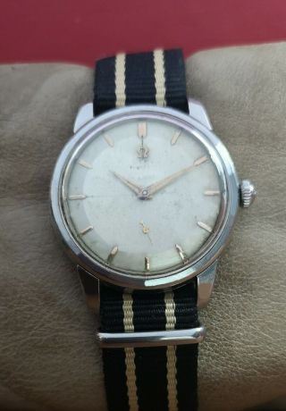 Rare Omega 36mm Automatic Cal.  491 Ss Vintage 50 