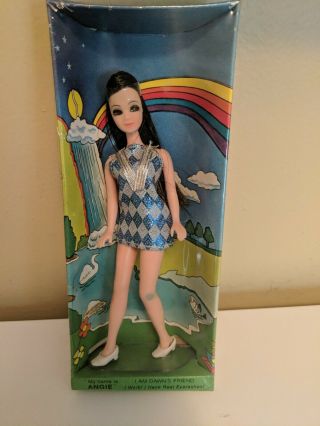 Topper Dawn Doll Angie Rare Blue Diamond Mini Mib