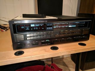 Vintage Sanyo ULTRX R100 200W Stereo Amplifier Receiver RARE DBX DIGITAL 1984 2